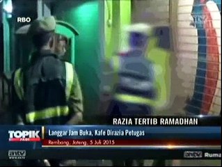 Sediakan Pelayan Seksi, Sejumlah Kafe Dirazia Petugas