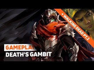 The Walking Dead + Death's Gambit: Gameplay ao vivo!