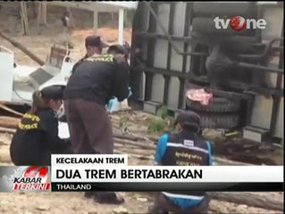 5 Bocah Tewas dalam Kecelakaan Trem di Thailand