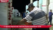 17 Ağustos Depremi'nde Yalova'da hayatını kaybedenler anıldı