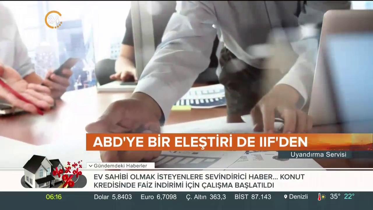 IIF: Türk Lirası adil değerinin altında