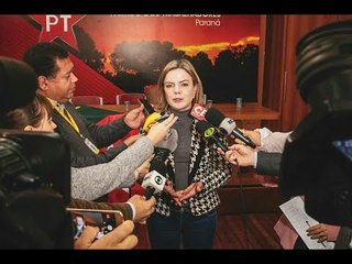 Coletiva de imprensa com Gleisi Hoffmann