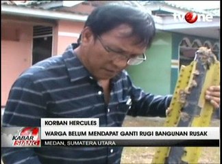 Bangunan Rusak Tertimpa Puing Pesawat Hercules Belum Peroleh Ganti Rugi