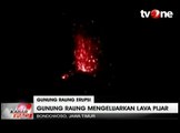 Detik-detik Gunung Raung Semburkan Lava Pijar