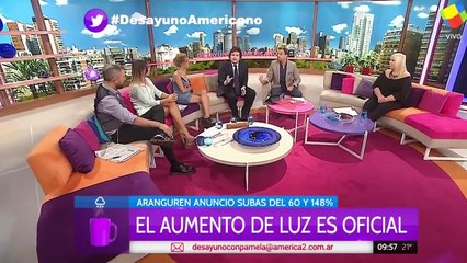 "Vos no entendés porque no escuchás" Javier Milei en Desayuno Americano- 01/02/17