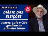 Solnik: juntos, Lula e Ciro vencem no primeiro turno