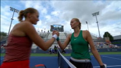 Kvitova bt Mladenovic (6-4 6-2)