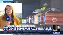 Gênes se prépare aux funérailles des victimes