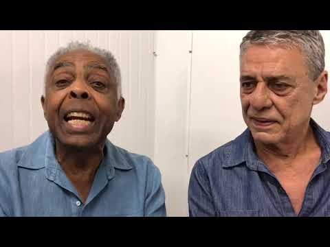 Gilberto Gil e Chico Buarque pedem Lula Livre, já