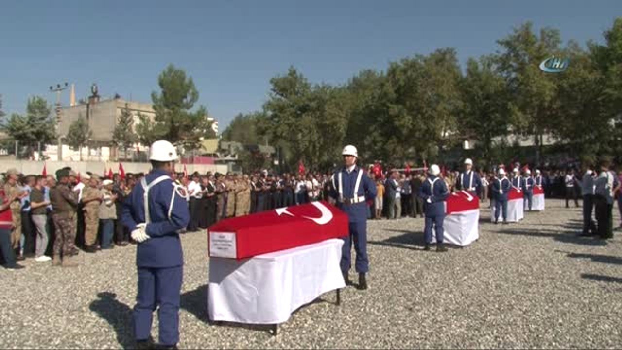 Adıyaman Şehitlerini Uğurluyor