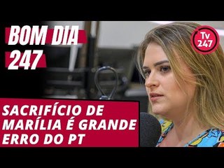 Bom dia 247 (2/8/18): Sacrifício de Marília Arraes é o grande erro do PT