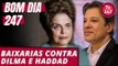 Bom dia 247 (11/8/18) – Começam os ataques contra Dilma e Haddad