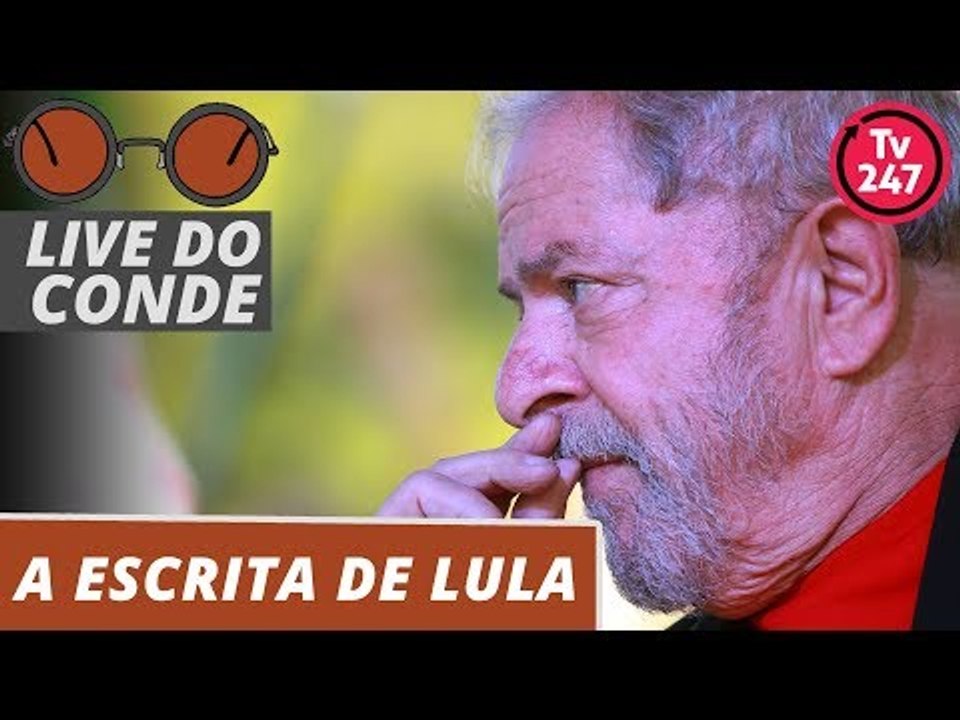Live do Conde: A escrita de Lula
