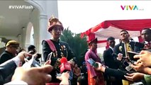 Jan Ethes dan Jokowi Kompak Jelang Upacara HUT RI Ke-73