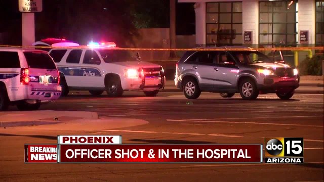 Police officer seriously injured in north Phoenix shooting