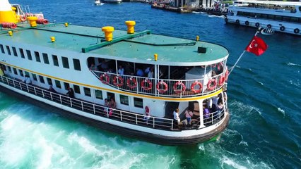 Şehir Hatları vapurları 7 buçuk ayda Marmara Bölgesi'nin nüfusu kadar yolcu taşıdı