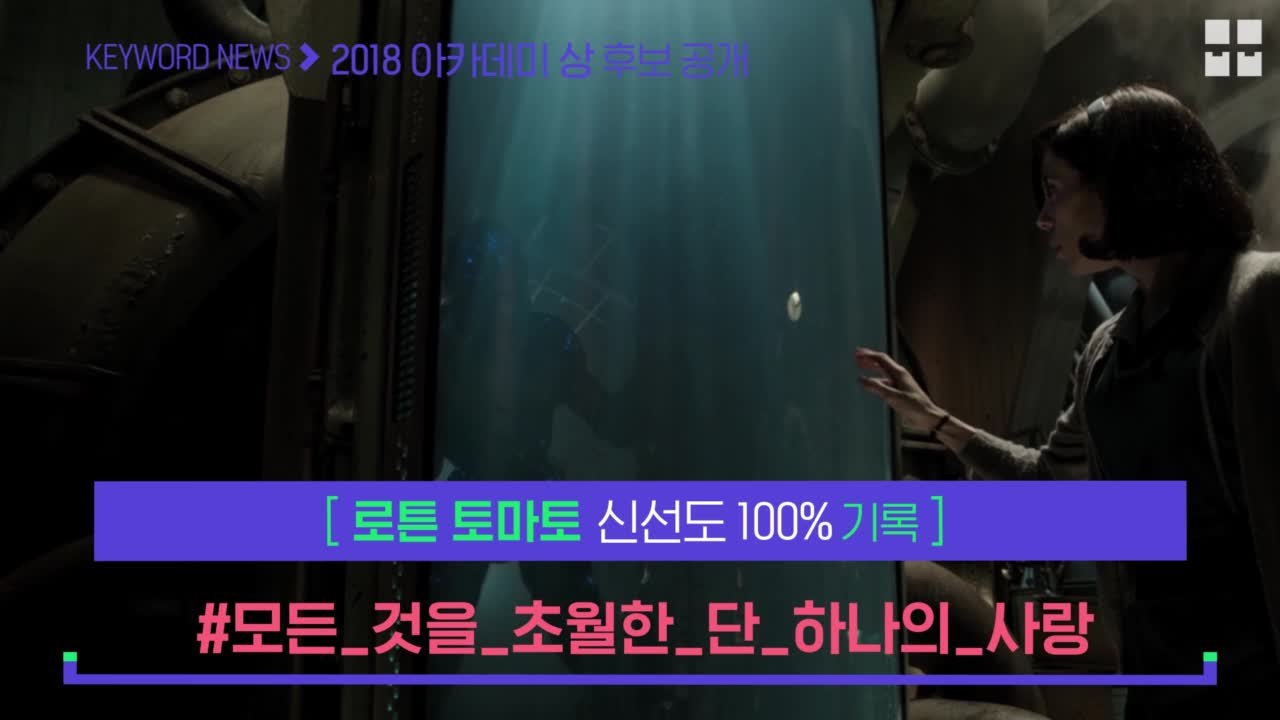 [키워드뉴스] 2018 제90회 아카데미 시상식 후보 공개