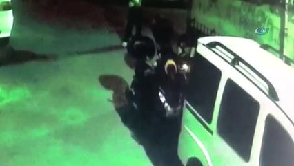 Motosiklet Hırsızları Kamerada