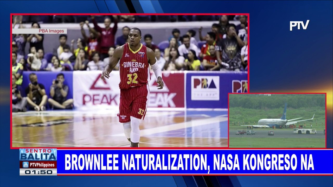 Brownlee naturalization, nasa Kongreso na
