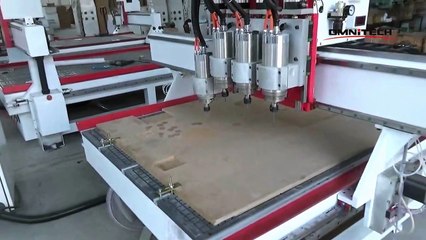 OMNI CNC Multiple Head CNC Router MDF Woodworking