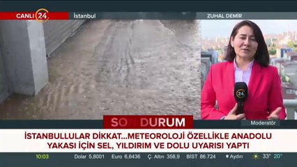 Meteorolojiden Anadolu Yakası'na uyarı