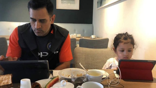 MS Dhoni's Daughter Ziva Dhoni's Photo Going Viral