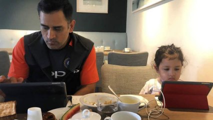 MS Dhoni's Daughter Ziva Dhoni's Photo Going Viral