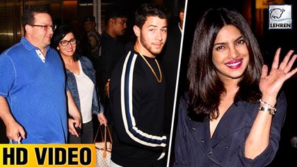 Nick Jonas & His Family Land In India For GF Priyanka Chopra's Bash