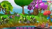 Row Row Row Your Boat Nursery Rhymes Songs for Kids | 3D Animation English Nursery Rhymes Songs for Children by HD Nursery Rhymes