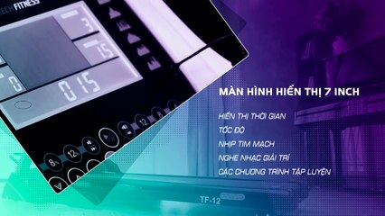 [Review] Máy chạy bộ điện Tech Fitness TF-12 tại Tài Phát Sport