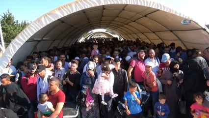 Bayramlaşmak için ülkesine giden Suriyelilerin sayısı 31 bine ulaştı