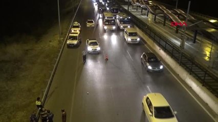Antalya Tır'ın Açılan Damperi Üst Geçide Çarptı Hd