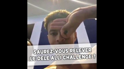 L'étrange célébration de Dele Alli devient un challenge (assez compliqué)