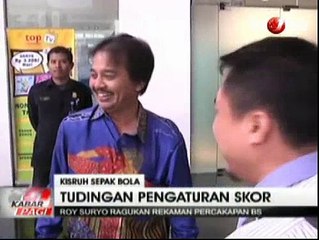 Roy Suryo Sebut Rekaman 'Pengaturan Skor' Direkayasa