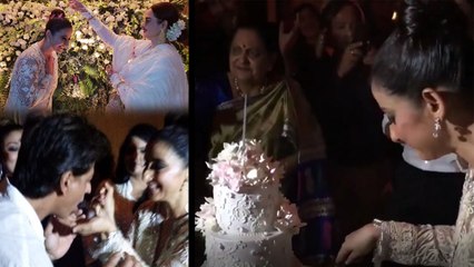 Shahrukh Khan, Rekha & others attend Manisha Koirala's Birthday Party; Watch Video । FilmiBeat