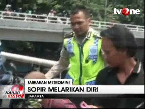 Inilah Beberapa Rentetan Kecelakaan Bus Metromini di Jakarta