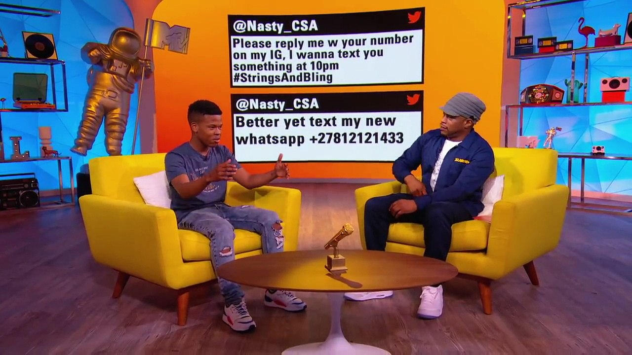 South African Rapper Nasty C on Why He Gives Out His Phone Number to Fans | TRL