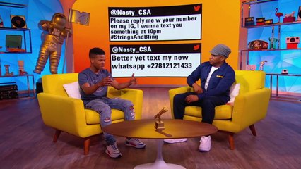 South African Rapper Nasty C on Why He Gives Out His Phone Number to Fans | TRL
