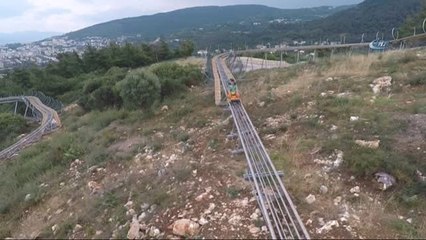 Bursa'da Adrenalin Tutkunları Maceraya Doyacak...yapımı Devam Eden Extrempark Havadan Görüntülendi