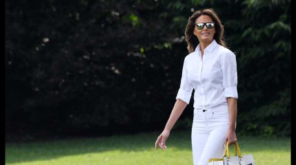 Ces tenues que porte Melania Trump et qui embarrassent son mari