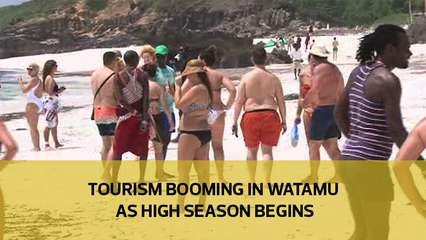 Tourism booming in Watamu as high season begins