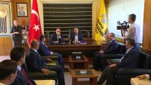 Dışişleri Bakanı Çavuşoğlu belediyeyi ziyaret etti  - KONYA