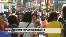 About 40 % of municipalities in Korea are at risk of extinction largely due to massive outflow of youth population