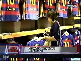 Ini Dia Jersey Terbaru Barcelona