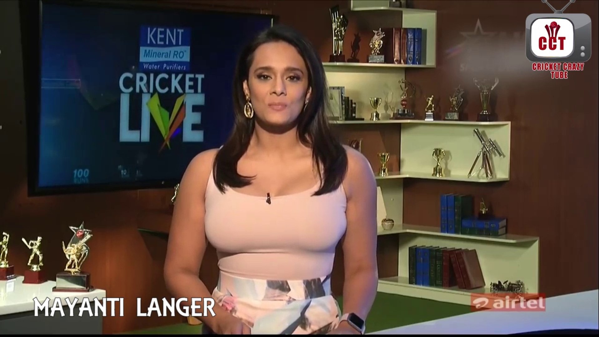 Most sexy cricket anchors part 1 - Mayanti Langer | Cricket Crazy Tube -  video Dailymotion