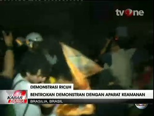 Warga Brasil Protes Aturan Soal Batas Usia Sanksi Pidana