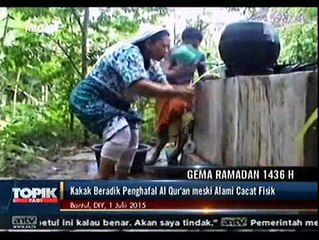 Sepasang Kakak Beradik Difabel Penghafal Alquran