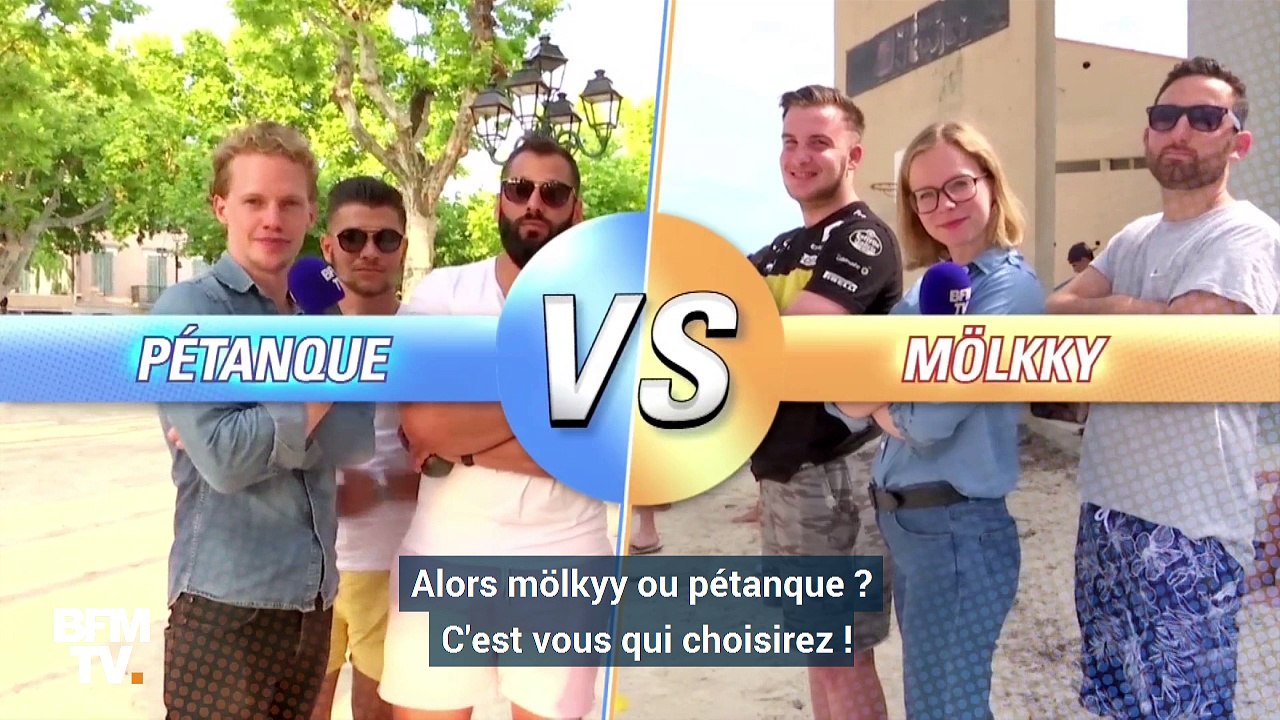 Matchs de l'été: vous êtes plutôt pétanque ou mölkky ?
