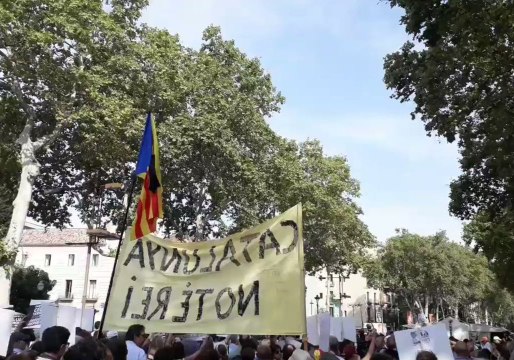 Protesters Hit Out at Spanish King as Barcelona Marks First Anniversary of Attacks