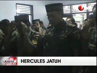 Anggota Kodim Blitar Gelar Salat Gaib untuk Korban Hercules